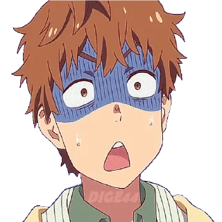 Telegram sticker 😨 RENT A GIRLFRIEND @STIKERFORALL