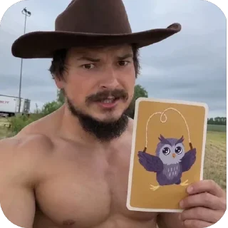 Telegram sticker 🫥 Туз 200