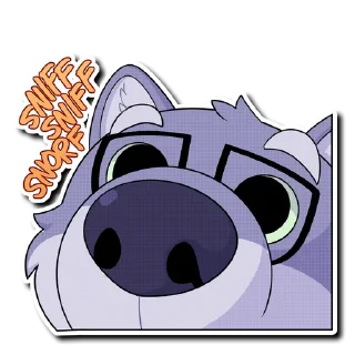 Telegram sticker 👃 DeWulf