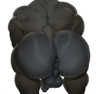 Telegram sticker 🐵 Horny-Hyper-Muscle Furs