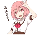 Sticker 👋 nqrse-chan kawaii :: @line_stickers
