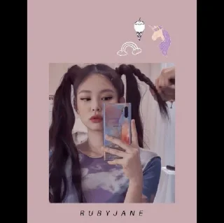 Telegram stiker 😌 Blackpink