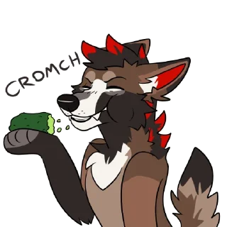 Video sticker 🥢 Rhys Redmane Maned Wolf