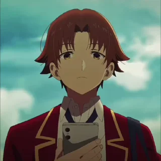 Video sticker 🎭 - ᗷY @ahMshY 𓉮 . Kiyotaka Ayanokoji
