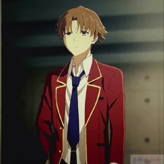 Video sticker 🎭 - ᗷY @ahMshY 𓉮 . Kiyotaka Ayanokoji