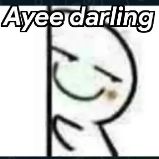 Telegram sticker 😌 @Gifs_Gallery ᴀʏᴇᴇᴇ ᴘᴀᴄᴋ ❤️✨ :: @fStikBot