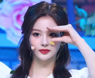 Video sticker ⚰️ 사슴상그자체 걸어다니는프랑스인형 엔믹스의 설윤티콘