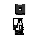 Video sticker 👆 Retro Pixel #650 @sticker_bot