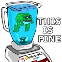 Telegram sticker 😬 Gangster No. 1 - Fuck Crypto, just PEPE!