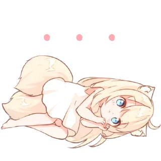 Video sticker 😐 Неко-тян 🐾 ➝ @calm_stickers