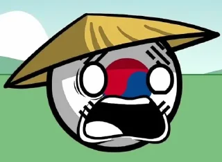 Sticker 🤩 Countryballs @ckladstikerov7