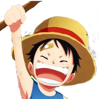 Video sticker 😄 Kid Luffy