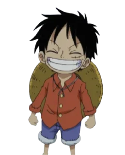 Video sticker 😁 Kid Luffy