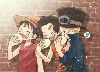 Telegram sticker 🤔 Kid Luffy