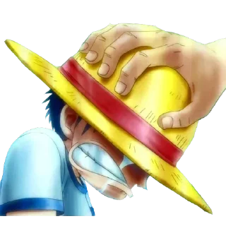 Sticker 🖤 Kid Luffy