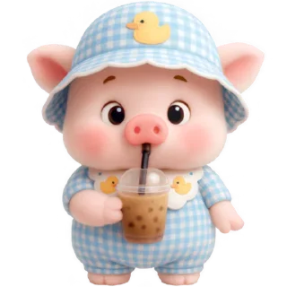 Telegram sticker 🥤 Маленький поросёнок @Nyasticks