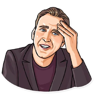 Video sticker 😅 Nicolas Cage