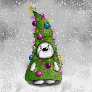 Video sticker 🎄 Büchereule_3
