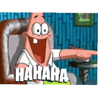 Video sticker 👍 Патрик