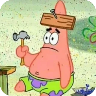 Telegram sticker 👍 Патрик