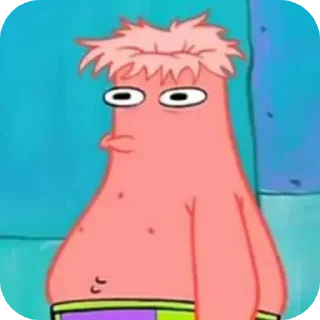 Video sticker 🩳 Патрик