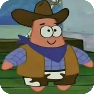 Telegram sticker 👍 Патрик