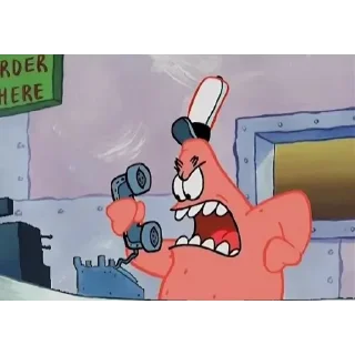 Telegram sticker 👍 Патрик