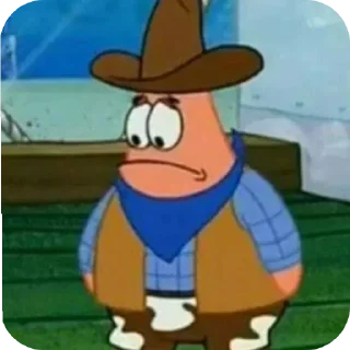 Telegram sticker 👍 Патрик