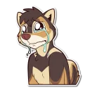 Telegram sticker 😢 Takun