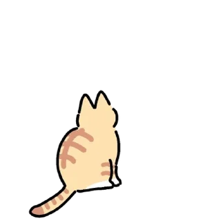 Telegram sticker 💬 치즈고양이는 말랑말랑해 By @KakaoEmoticon