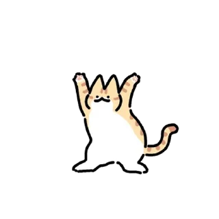 Telegram sticker 💬 치즈고양이는 말랑말랑해 By @KakaoEmoticon