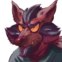 Sticker 😐 ZAROCK THE WOLF's Stickers