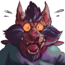 Video sticker 😱 ZAROCK THE WOLF's Stickers