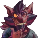 Telegram sticker 😄 ZAROCK THE WOLF's Stickers