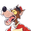 Telegram sticker 😳 ZAROCK THE WOLF's Stickers