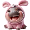 Video sticker 🤣 Бегемотик...