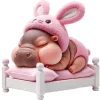 Sticker 😴 Бегемотик-кролик 2 @Nyasticks
