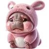 Sticker 😭 Бегемотик-кролик 2 @Nyasticks