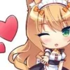 Sticker 😘 nekopara @nekoparadox