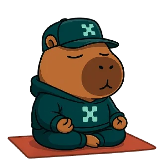 Telegram stiker 🧘 yapybaras