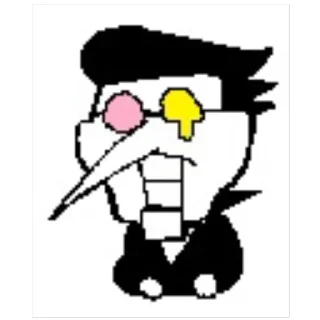 Video sticker 🫥 Spamton G. Spamton by @vinogradovichhh