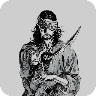 Telegram sticker 🔥 Vagabond - @x_Vagabond