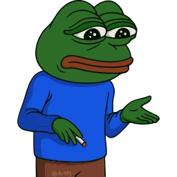 Sticker 🚬 PePe - @EmojiNewz