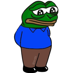 Sticker 🙁 PePe - @EmojiNewz