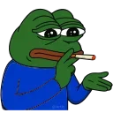 Video sticker 🚬 PePe - @EmojiNewz