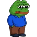Video sticker 😔 PePe - @EmojiNewz
