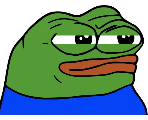 Telegram sticker 🤨 Peepo @PeepoHD