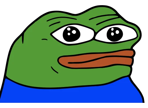 Telegram sticker 😐 Peepo @PeepoHD