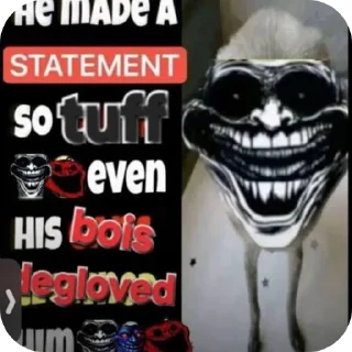 Telegram sticker 👍 Retarded nigga shit @ihatesomecertainraces