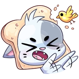 Sticker 😝 Бисквит @emojivk